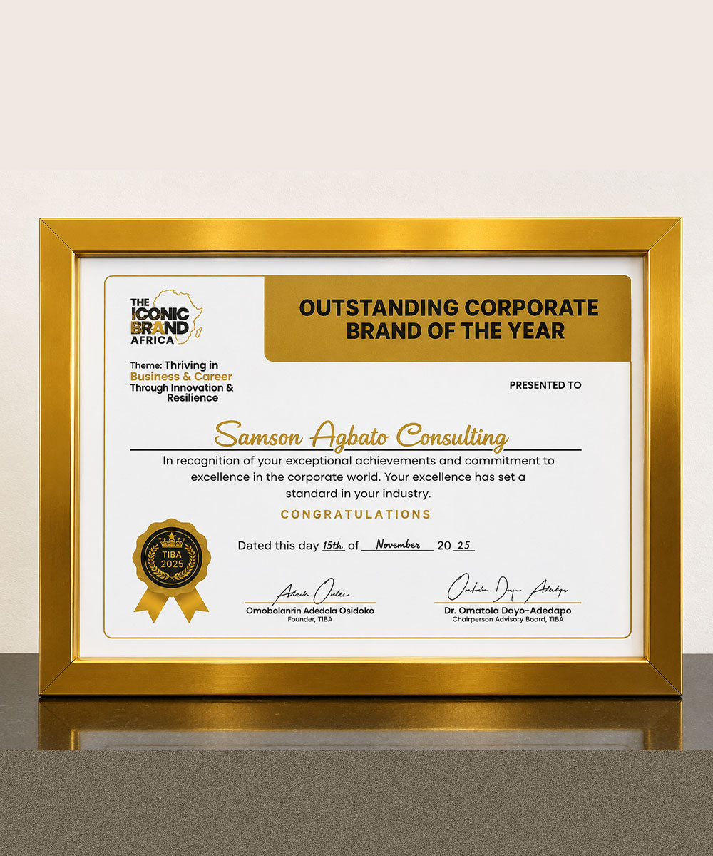 Outstanding Corporate Brand of the year